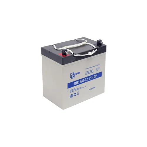 Свинцово-кислотный аккумулятор 12В 55Ач (SNR-BAT-12-55-LGP) (уценка )